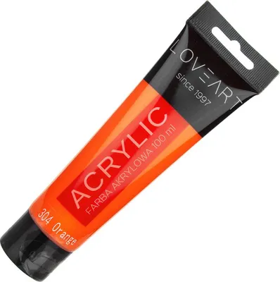 Immagine prodotto di LOVEART colore acrilico 100ml - arancio 304 - arancio