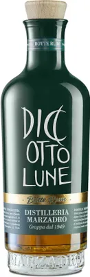 Produktbild von Marzadro DICIOTTO Lune Grappa Riserva Botte Rum 42% Vol. 0,5l in Geschenkbox