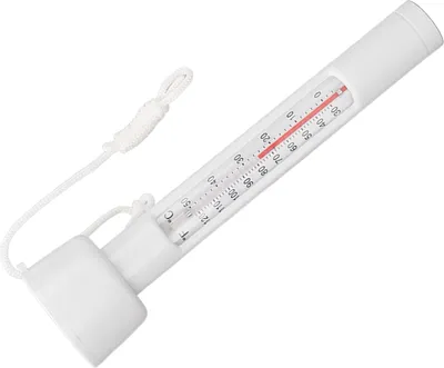Produktbild von Pool -Thermometer transparentný farb wasserdicht haltbar 0 bis 50 ℃ Einfaches Lesenschwimmen für Fluss