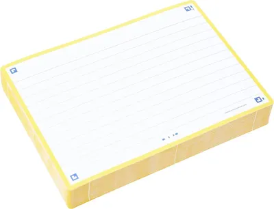 Produktbild von Oxford 400133919, Gelb, A6, 105 mm, 148 mm, 80 Stück(e), Frankreich