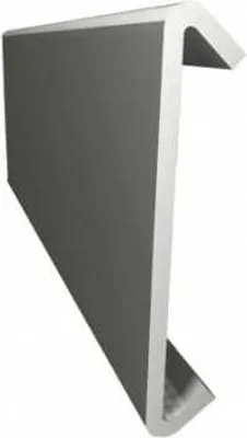 Produktbild von Renoplast Aluminium Traufprofil K35 Keramikboden, Verbinder, Grau