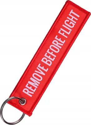 Produktbild von Schlüsselanhänger „Remove Before Flight“