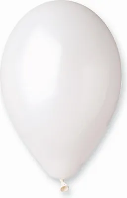 Produktbild von Perlweiße Metallic-Ballons, 33 cm, 50 Stück