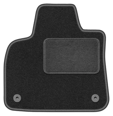 Produktbild von Fahrermatte Velours für Citroen DS5 2011-2018 (Limousine) – 1-tlg, Graphit, passgenau – Wielganizator LUX