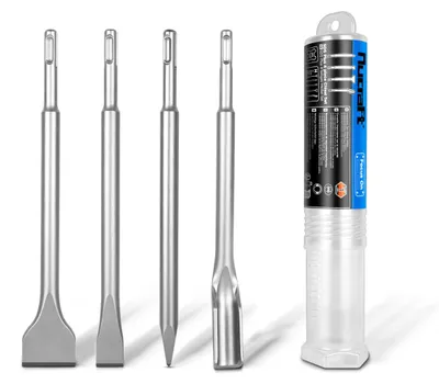 Image de Jeu de forets SDS Plus, 4 pièces, ensemble d'outils en acier