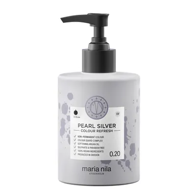 Zdjęcie produktu dla Maria Nila Colour Refresh Maska koloryzująca do włosów 0.20 Pearl Silver, 300ml