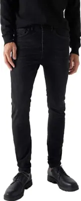 Produktbild von Salsa Jeans 21006781 Skinny Fit Jeans Schwarz 32 / 30 Herren Schwarz 32