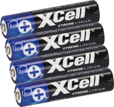 Immagine prodotto di XCell Extreme Lithium FR03 Micro AAA BBatterie (sehr langlebige Batterien) 145874