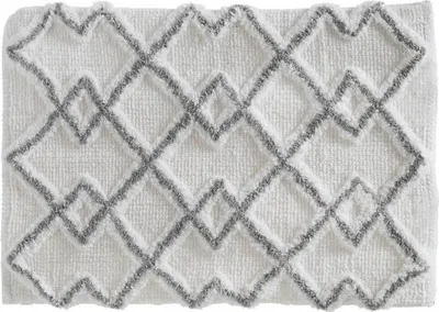 Produktbild von 5 five simply smart - Teppich 50x75cm grau und weiß