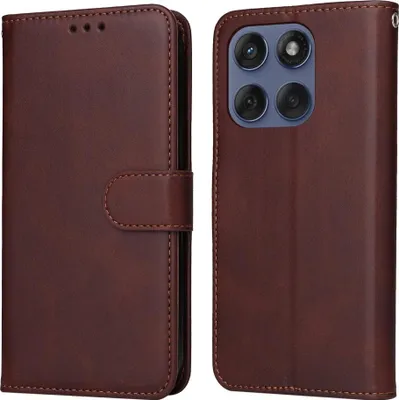 Produktbild von Motorola Edge 60 / 60 Fusion / 60 Pro Hülle - Coverup Klapphülle - Braun