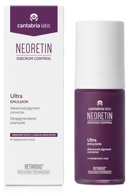 Produktbild von Neoretin Discrom Control Ultra Emulsión, Despigmentante Ultra Intensivo, Sin Color, 30 Mililitro