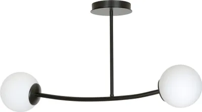 Immagine prodotto di LAMPADA DA SOFFITTO Emibig 2xE14 40W HALLDOR 2 NERA 1024/2