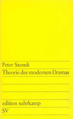 Image de Theorie des modernen Dramas