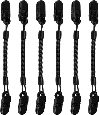 Produktbild von 6 Stück Hat Retainer Clip, Winddicht Hat Clip, Cap Retainer, Geeignet zum Angeln, Bootfahren, Golfen, Segeln, Klettern, Camping und Reisen