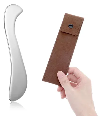 Immagine prodotto di Solidchoice - Strumento Gua Sha in acciaio inossidabile per massaggio muscolare e fisioterapia