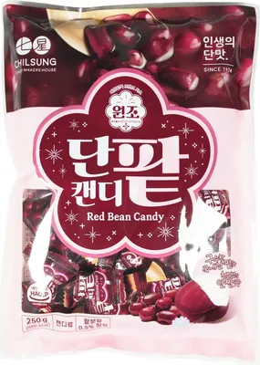 Produktbild von Chilsung Bonbons mit roten Bohnen 250g