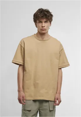 Obrázek produktu pro Pánská zimní čepice Urban Classics Rib Cuff Tee unionbeige - S
