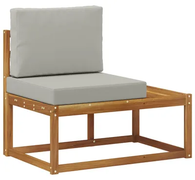 Immagine prodotto di vidaXL Divano da esterno Natur 91 x 63 x 73 cm Legno massello di acacia