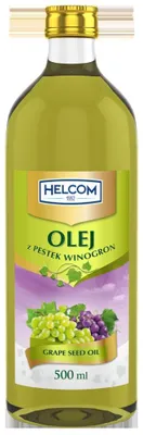 Zdjęcie produktu dla Olej z pestek winogron 0,5l HELCOM