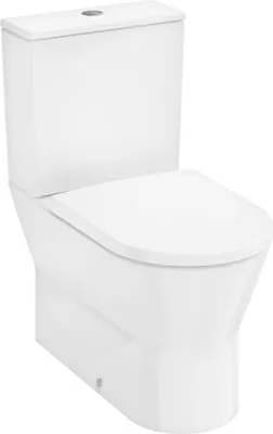 Produktbild von hansgrohe EluPura Original S Stand-WC Set, 365x640mm, AquaChannel Flush, inklusive Spülkasten und WC-Sitz, 60205450
