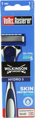 Produktbild von Wilkinson Sword Hydro 5 Skin Protection Regular Volks Rasierer 1 Rasierstab + 1 Klinge