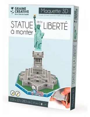 Produktbild von Graine Creative Modellbausatz Puzzle-Modell Freiheitsstatue