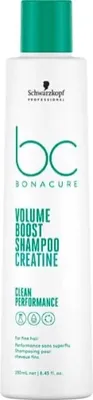 A product shot of a bottle of Schwarzkopf Bc Volume Boost Shampoo.