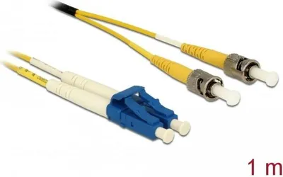 Image de DELOCK Câble fibre optique LC > ST monomode OS2 1 m