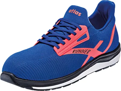 Produktbild von Atlas Runner 45 ESD EN ISO 20345 S1P SRC blau/pink Gr. 45