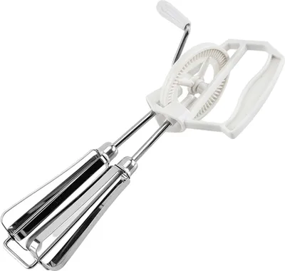 Obrázek produktu pro Ruční mixér z nerezové oceli, bílý