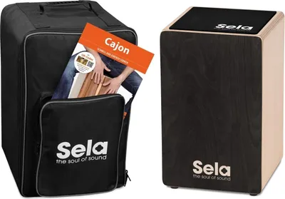 Image de Sela SE 120 Primera Cajon en bois noir