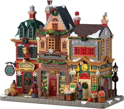 Productafbeelding van Mrs. Cratchit's Christmas Shoppes 16x30x27 cm Kerstdorp LEMAX