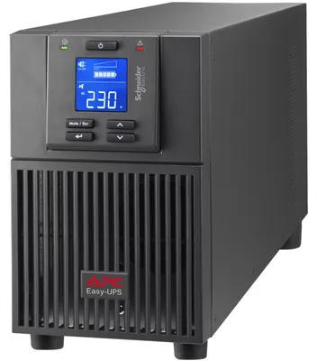 Immagine prodotto di APC Easy UPS On-Line - UPS - Torre - AC 220/230/240 V - 1800 Watt - 2000 VA - monofase - piombo acido - USB, seriale - porte di uscita: 4 - PFC - Europa - Nero, RAL 7010