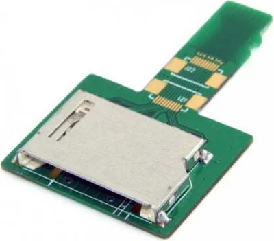 Produktbild von SYSTEM-S PCB Typ Micro SD Karte (TF / T-Flash) Speicherkarte zu SD Karten Adapter Extender Test Tool
