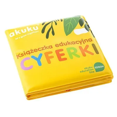 Obrázek produktu pro Pädagogisches Badebuch „Cyferki“, „Akuku“