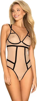 Zdjęcie produktu dla Obsessive - Nudelia Teddy - Nude L / Xl