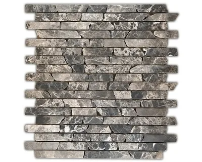 Produktbild von Natursteinmosaik Emperado braun 30,5x30,5