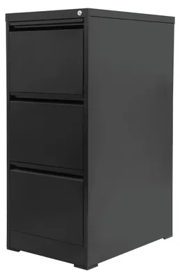 Obrázek produktu pro Skříň na dokumenty – kancelářská skříň se zásuvkami – 3 uzamykatelné zásuvky – dřevěný rám – do kanceláře, domácí kanceláře, archivu