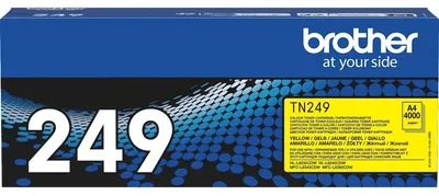 Produktbild von Brother TN-249Y, 4000 Seiten, Gelb, 1 Stück(e)