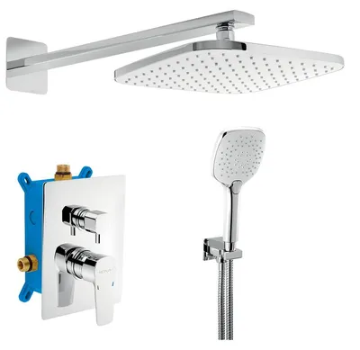 Zdjęcie produktu dla Novaservis Metalia 58 - Zestaw prysznicowy z baterią podtynkową, chrom SADA58051R,0