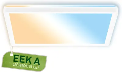 Immagine prodotto di Briloner TAVA Pannello LED, CEE A sorgente luminosa*, dimmerabile, telecomando, bianco, 29,3 x 29,3 x 29,3 cm