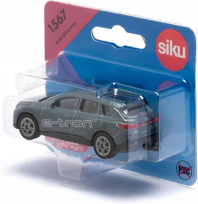 Zdjęcie produktu dla Siku Audi Q4 e-tron, Model samochodu klasycznego, Audi Q4 e-tron, Każda płeć, Plastik, Metal, Niebieski, 83 mm