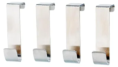 Produktbild von Universal-Türhaken aus Edelstahl 4er-Set