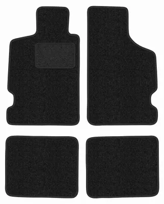 Productafbeelding van Velours automatten voor Citroen Saxo 1996-2003 (hatchback) – 4-delig, antraciet, op maat – Wielganizator ANTHRA