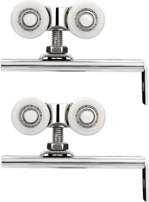 Immagine prodotto di Rulli per porte scorrevoli a 4 ruote in legno rulli di sospensione per porte a rullo - accessori armadio armadio bagno finestra