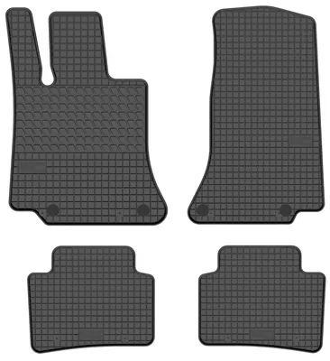Immagine prodotto di Tappetini gomma vasca per Mercedes C-Klasa W206 dal 2022 (berlina/station wagon) – set 4 pezzi, nero, su misura
