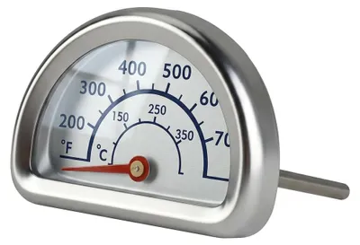 Oventhermometer 0–400 °C mit RVS-Sonde 7 cm
