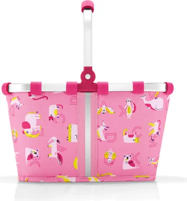 Produktbild von Reisenthel Carrybag XS kids, Einkaufswagen, Pink, Polyester, Muster, 5 l, 335 mm