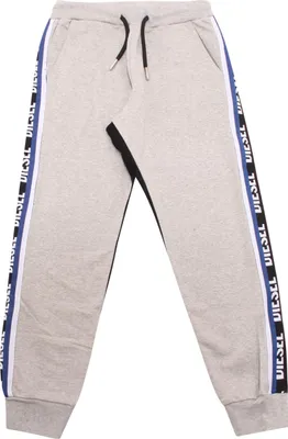Zdjęcie produktu dla 5136AQ pantalone tuta bimbo DIESEL chłopięce spodnie dresowe szary/czarny