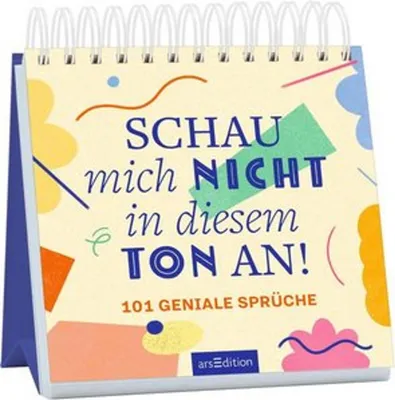 Obrázok produktu pre Schau mich nicht in diesem Ton an!